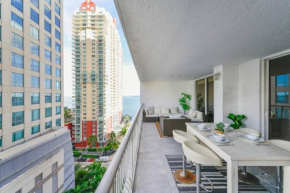 Fantastic 2/1 condo @Brickell with pool